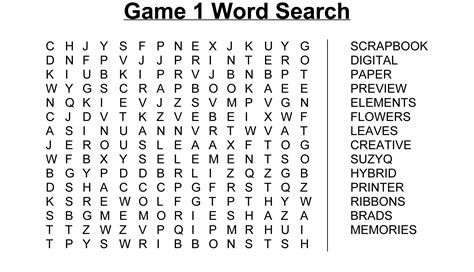 4 Best Images Of Create Word Search Puzzles Printable