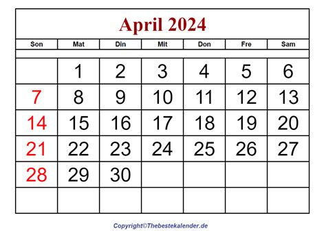 April 2024 Feiertags Kalender The Beste Kalender