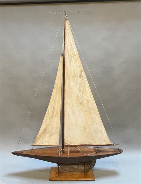 Antiques Atlas Vintage Mahogany Pond Yacht