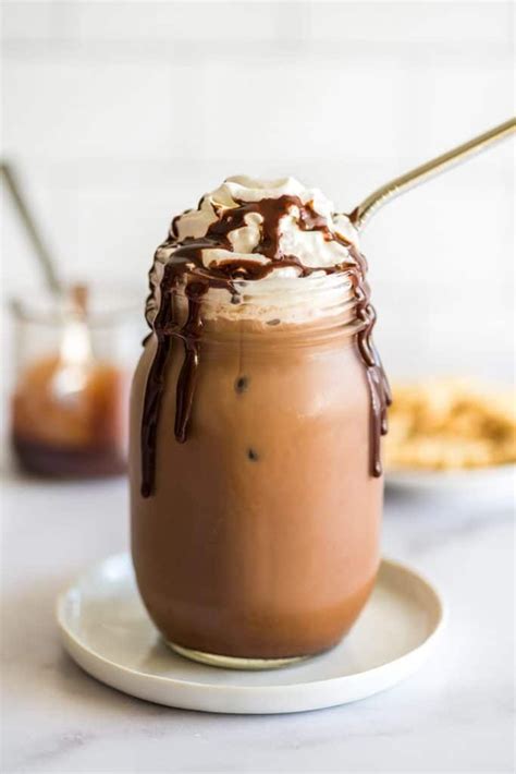 This Iced Mocha Recipe Is So Simple You Ll Only Need About Five Minutes To Throw It Together