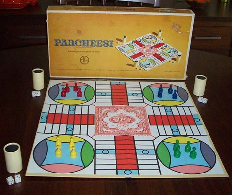 Vintage Board Game Parcheesi 1960s Parcheesi Game By Etsy Vintage