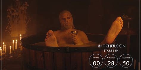 Bathtub Geralt Cosplay Is The Best Way To Start Witchercon