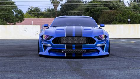 Clinched Wide Body Kit Ford Mustang S550 Facelift Royal Body Kits