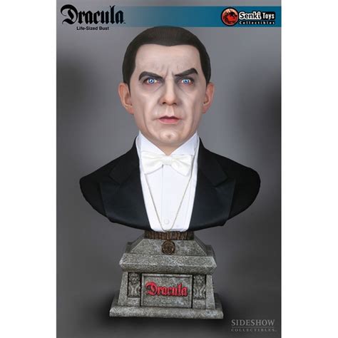 Dracula 11 Bela Lugosi Scale Life Size Bust By Sideshow