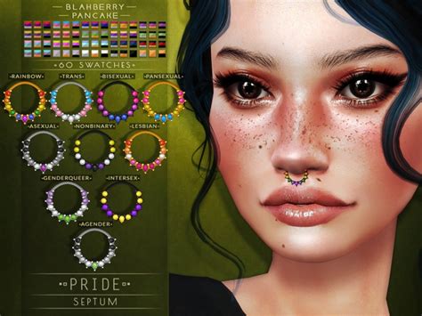 Pride Septum At Blahberry Pancake Sims 4 Updates