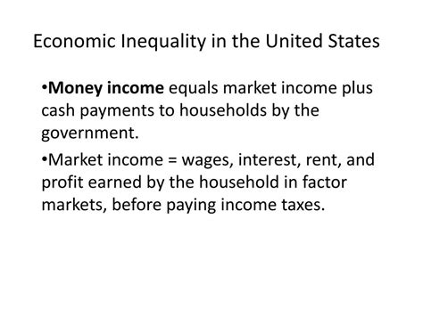 Ppt Chapter 16 Economic Inequality Powerpoint Presentation Free