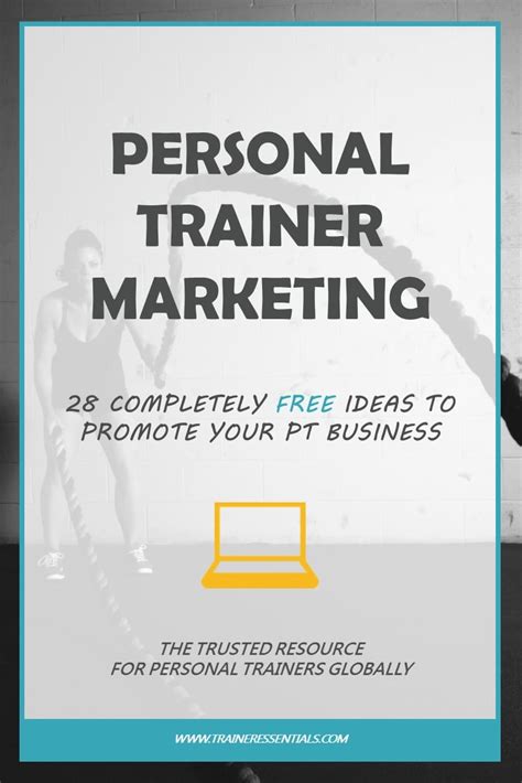 28 personal trainer marketing ideas promote your business for free