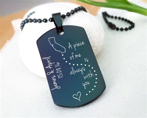 It is a great gift for boyfriend from his girlfriend on the success of his graduation day. Graduation Gift Military Keychain Deployment Gift for ...