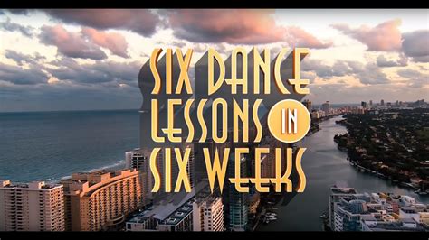 Six Dance Lessons In Six Weeks Director Arthur Allan Seidelman Youtube