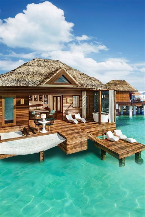 Over The Water Bungalows Water Bungalow Beautiful Vacation Spots