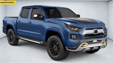 This Next Gen 2025 Toyota Tacoma Rendering Is Both Rugged And