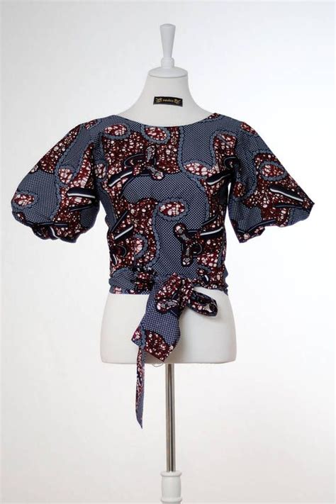 Kitenge Wrap Top Women S Blouse African Print Top African