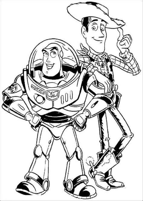 Includes woody coloring pages, as well as buzz lightyear, jessie, mr. And Woody Colouring Pages - Coloring Home