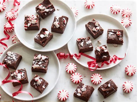 Christmas candy recipes are a labor of love—and one of the easier homemade edible gifts to make! Quick and Easy Peppermint Fudge : Food Network | Peppermint fudge, Peppermint fudge recipe ...