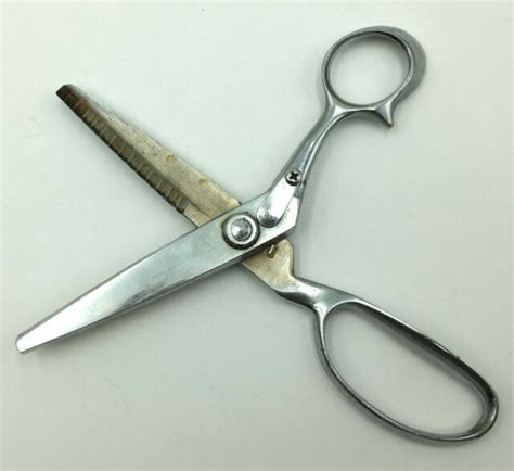 Vintage Sure Cut Pinking Shears Made In Japan Scissors Craft Sewing Ebay