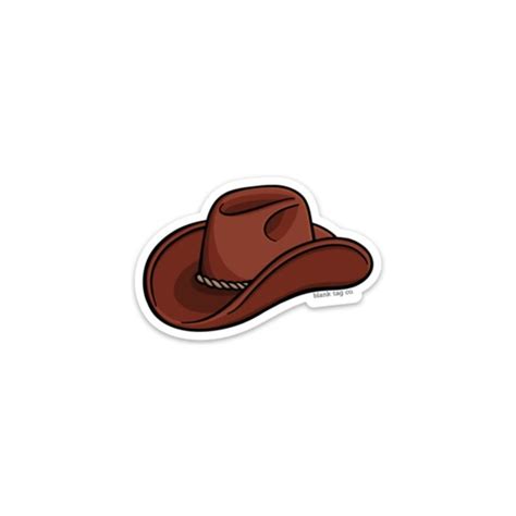 The Cowboy Hat Sticker Cool Stickers New Sticker Cute Stickers