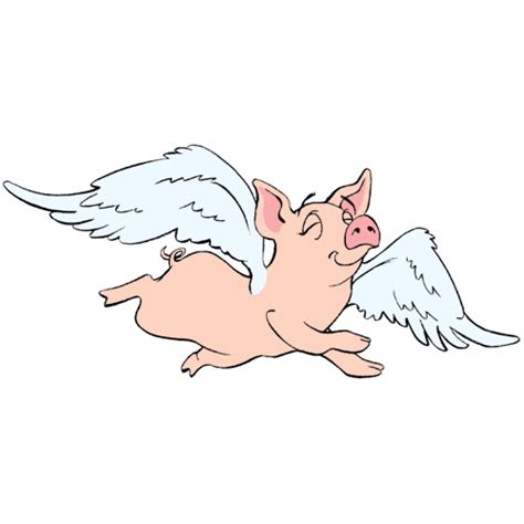 Cartoonsbybill Angel Pig Pottypadre