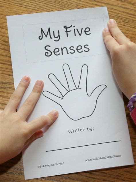 5 Senses Printable Worksheets For Preschoolers All About My Body And 5