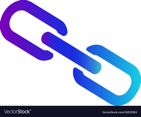 Icon Links Or Hyperlinks Internet Sign Royalty Free Vector