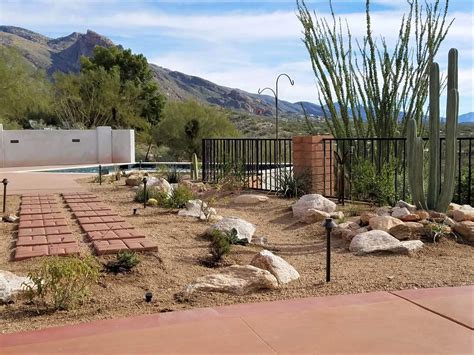 Landscape Before And After Gallery Tucson Az Sonoran Gardens Inc