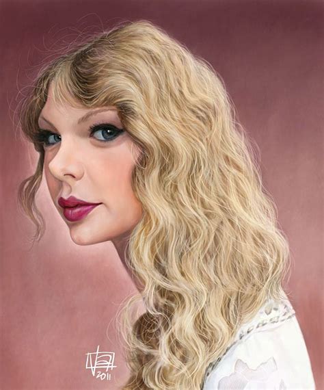 Caricatura De Taylor Swift Celebrity Caricatures Caricature