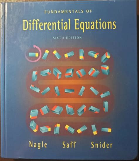 Fundamentals Of Differential Equations Sixth Edition 2004 Hardcover