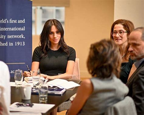 Meghan Markle Made A Surprise Appearance At A College Campus Instyle