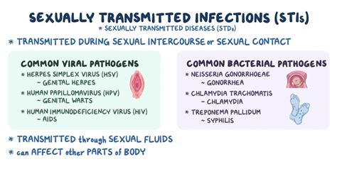 Female And Male Reproductive Systems Sexually Transmitted Infections Osmosis Video Library