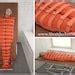 Orange Prison Sleep Sack Bondage Body Bag Straitjacket Mummification Bdsm Cell Restraining
