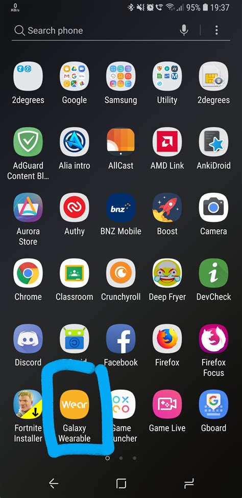 My Apps Are In Alphabetical Order Rsamsung