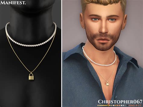 Sims 4 Cc Pearl Necklace 25 Designs Maxis Match