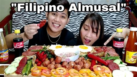 Pinoy Almusal Mukbang Filipino Breakfast Albertandcindy Youtube