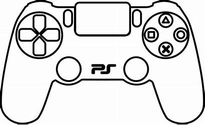 Ps4 Controller Playstation Svg Drawing Icon Draw