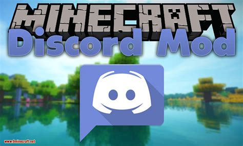 Discord Mod 1122 Adds Discord Integration To Minecraft Minecraft Pc