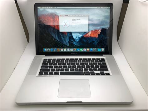Apple Macbook Pro 15 A1286 Intel Core 2 Duo 24ghz 4gb 500gb