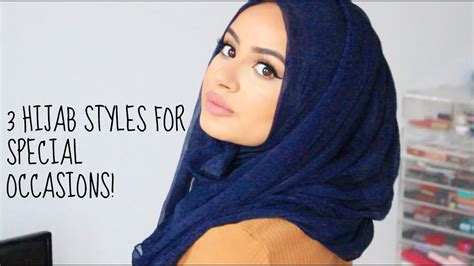 Easy Hijab Styles For Weddings And Eid Hijab Tutorial Hijabhills