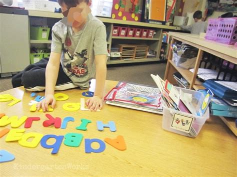 Alphabet Non Fiction Literacy Center Activity Kindergartenworks