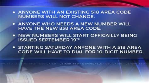 Big Changes Coming To The 518 Area Code This Weekend
