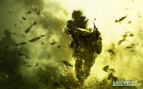 Call Of Duty 4 Modern Warfare Game Skull Hd Wallpapers