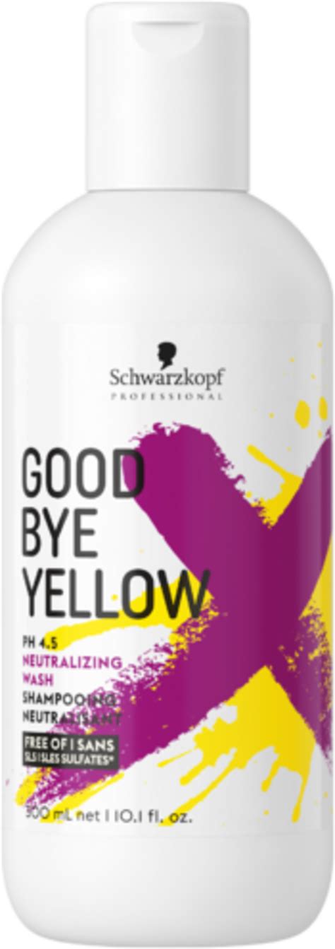 Schwarzkopf Professional Goodbye Yellow Shampoo Boutique En Ligne