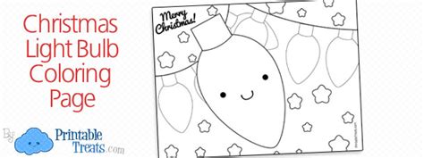 So pop off those marker caps and open your crayon boxes and get ready to deck your halls with a blast of color and imagination using our free christmas coloring pages for kids. Printable Christmas Light Bulb Coloring Page — Printable ...