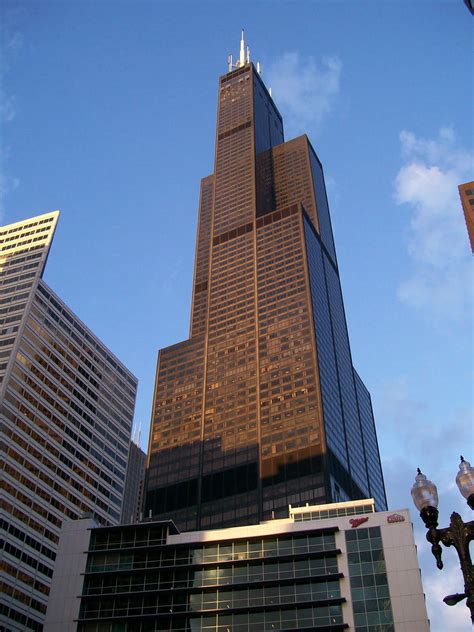 Skidmore Owings And Merrill Sears Tower Chicago 1973 Skyscraper