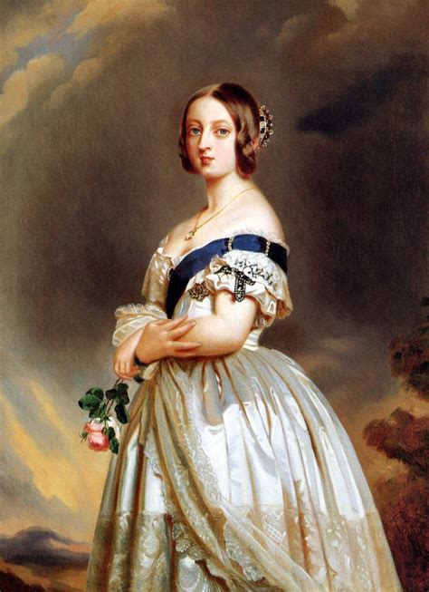 In This Painting 1842 By Franz Xaver Winterhalter Queen Victoria Is