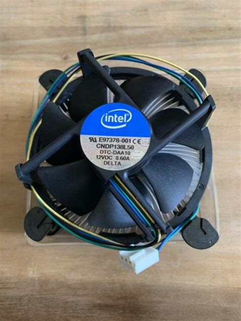 Oem Intel E97378 001 Socket Lga1155lga1156 Cpu Heatsink With Fan Ebay