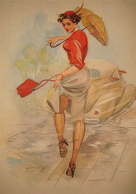 Vintage 1950s Postcards 50s Heinz Fehling Pin Up Girls Etsy