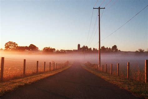 Wallpaper Sky Sunrise Road Dawn Morning Horizon Fog Atmosphere