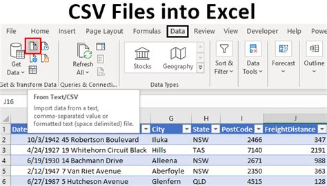 How To Open Import And Convert Csv Files Into Excel Worksheet