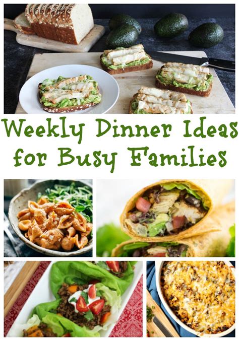 Weekly Meal Plan Week Dinner Ideas For Busy Families My Xxx Hot Girl