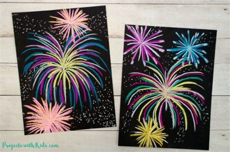 Super Firework Crafts For Kids Of All Ages Red Ted Art Easy Crafts