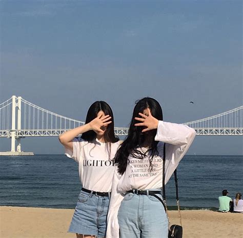 𝚢𝚞𝚖𝚒 korean best friends ulzzang korean girl korean girl photo